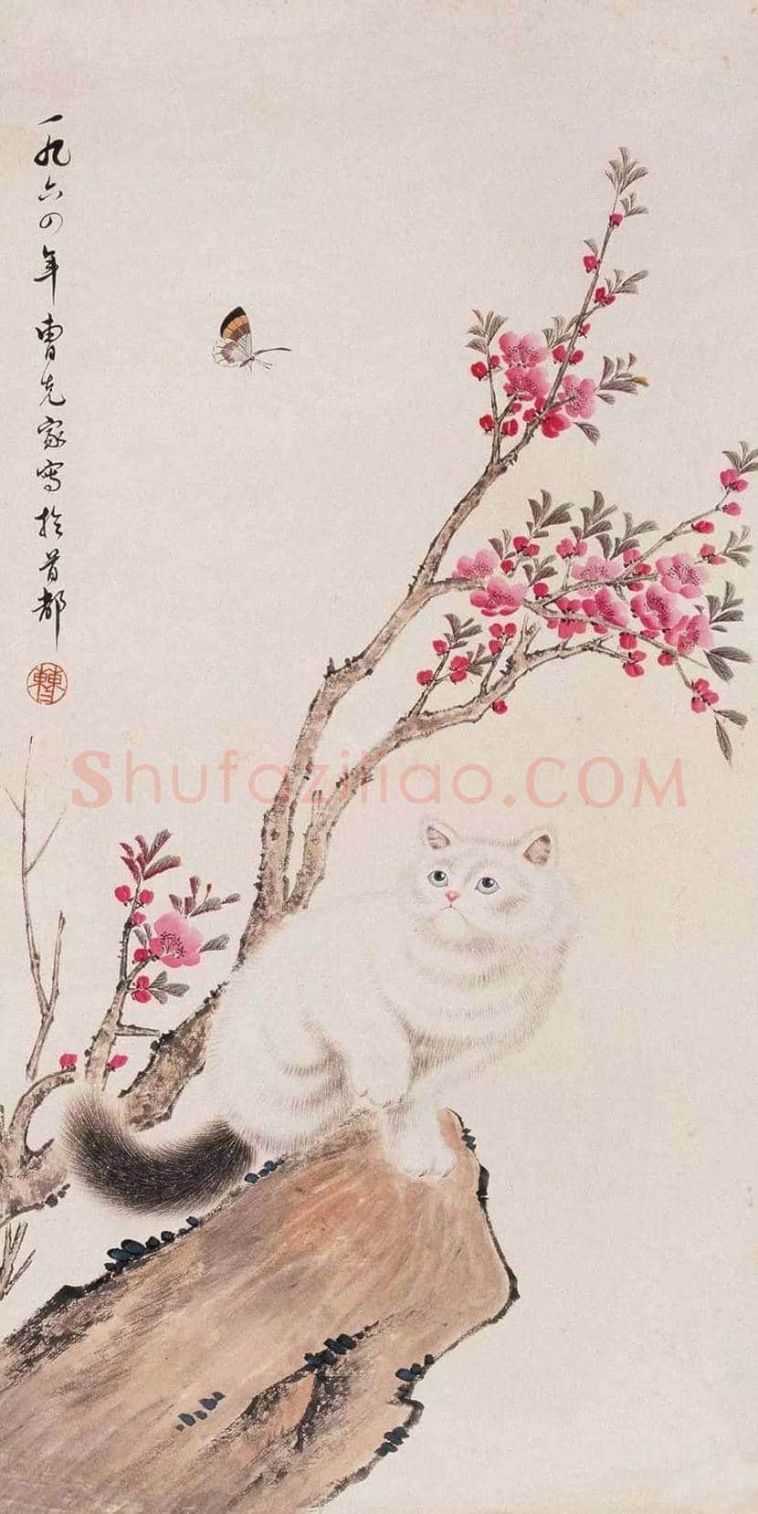 曹克家画猫作品欣赏 | 书画学堂