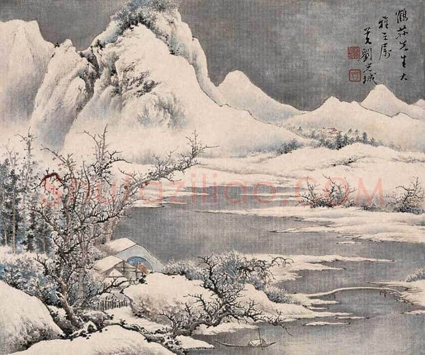 刘子久山水人物画作品欣赏 | 书画讲解