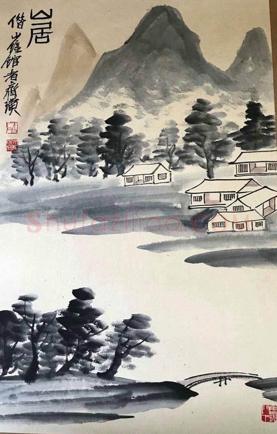 胸中山水甲天下——齐白石《四季山水册》 | 国画赏析