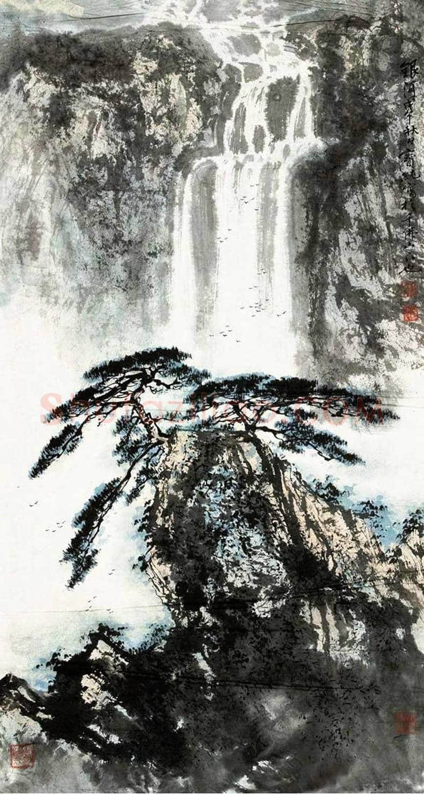 刘宝纯山水画作品欣赏 | 书画讲解