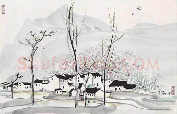 通过吴冠中笔下的《房子》教你如何看懂抽象画 | 书画文摘