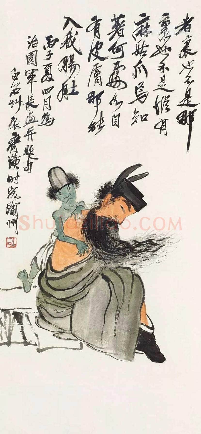 齐白石人物画市场价格 | 书画科普