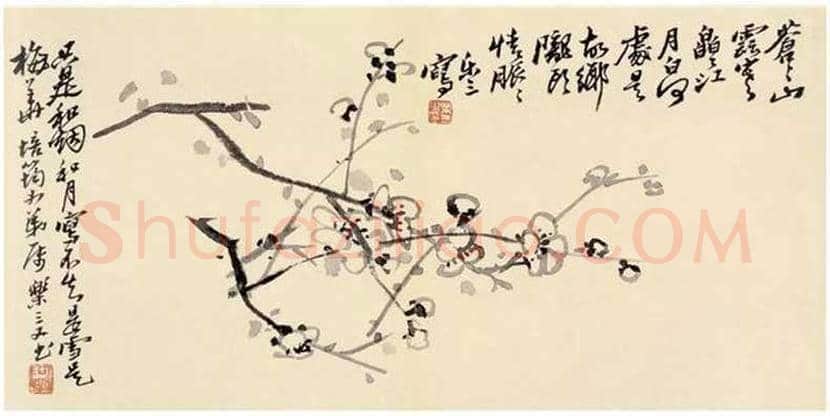 诸乐三国画作品欣赏 | 书画百科