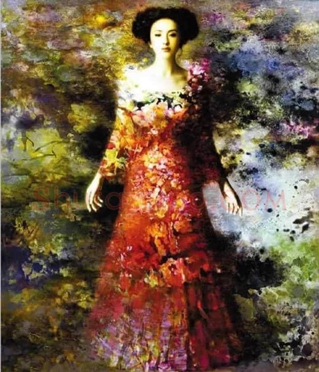 谢楚余笔下的女神们 | 书画讲解