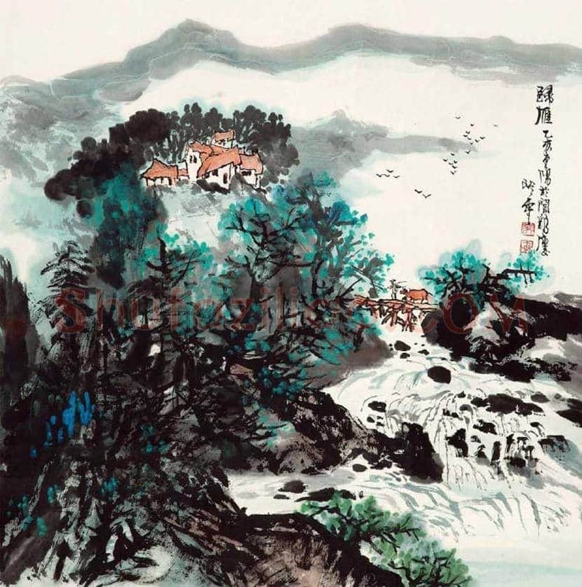 秦岭云山水画作品欣赏 | 书画资料