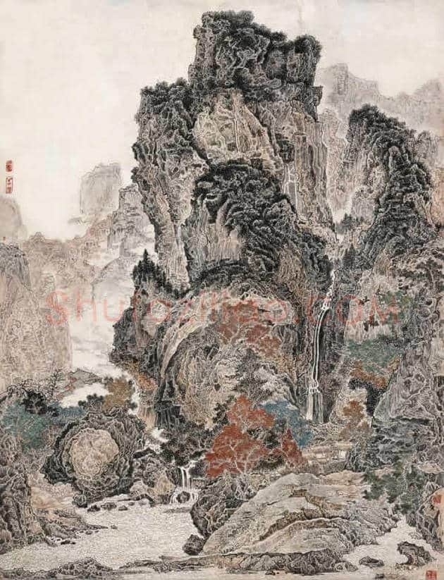 绘画奇人黄秋园作品欣赏(100幅) | 书画百科