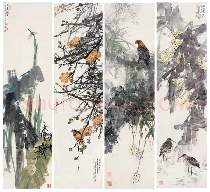 王明明花鸟作品欣赏 | 书画学堂