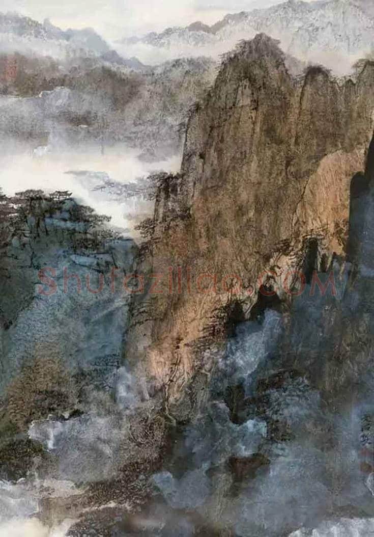 宋文治泼彩山水令人沉醉，可媲美张大千！ | 书画讲解