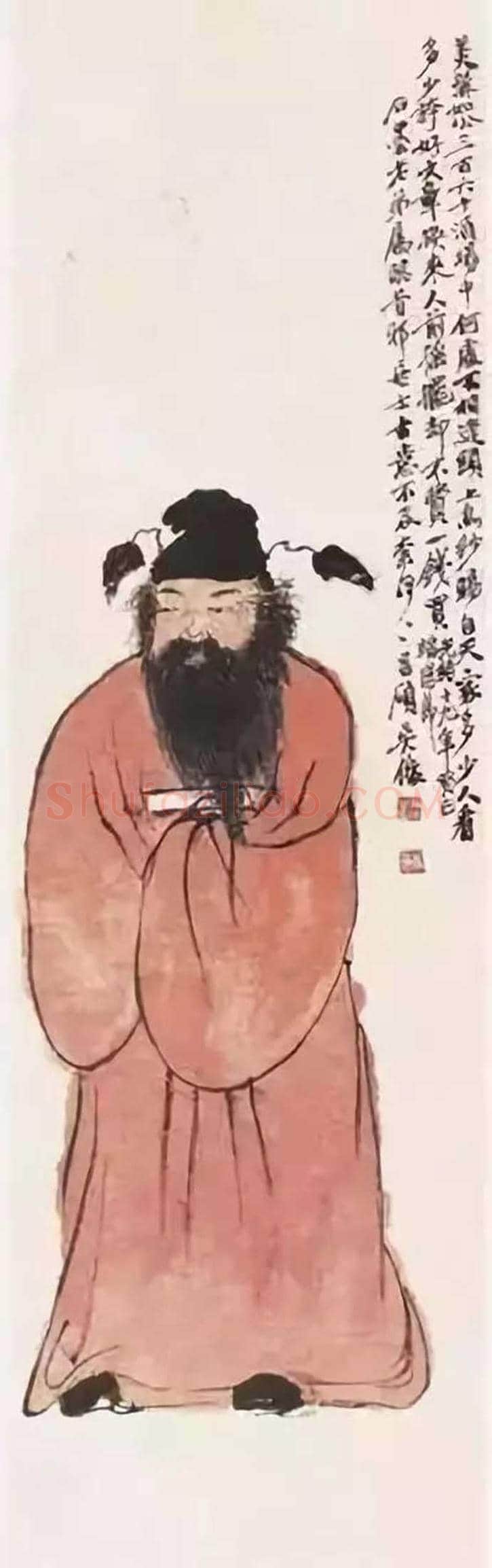 吴昌硕人物画欣赏 | 书画资料