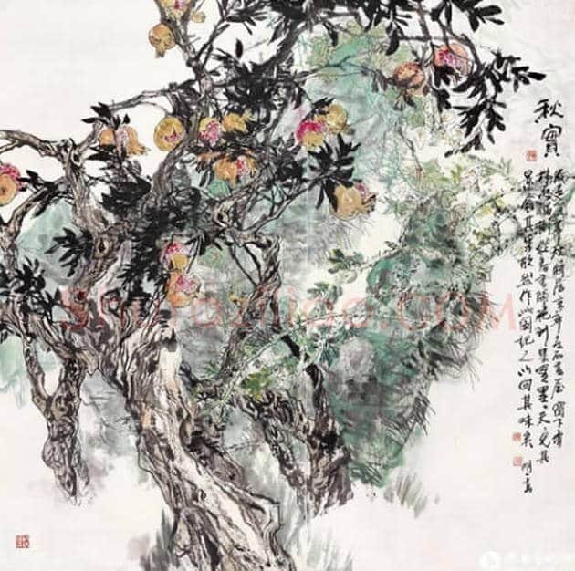 王明明花鸟作品欣赏 | 书画学堂