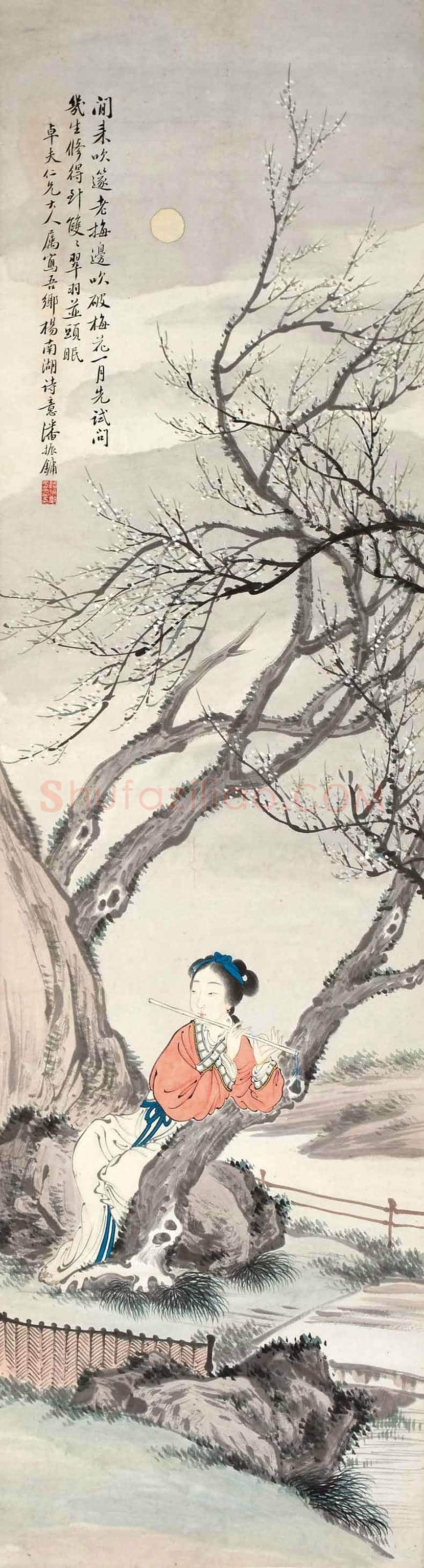 潘振镛人物画作品欣赏 | 书画知识