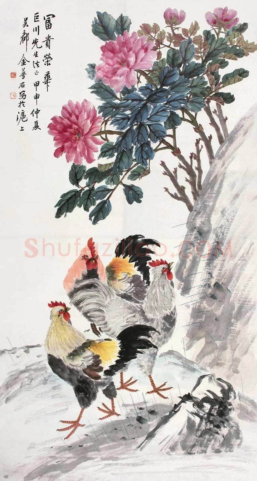 金梦石花鸟画欣赏 | 书画讲解