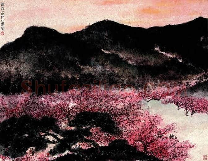 傅抱石山水画高清大图，美醉了！ | 书画科普