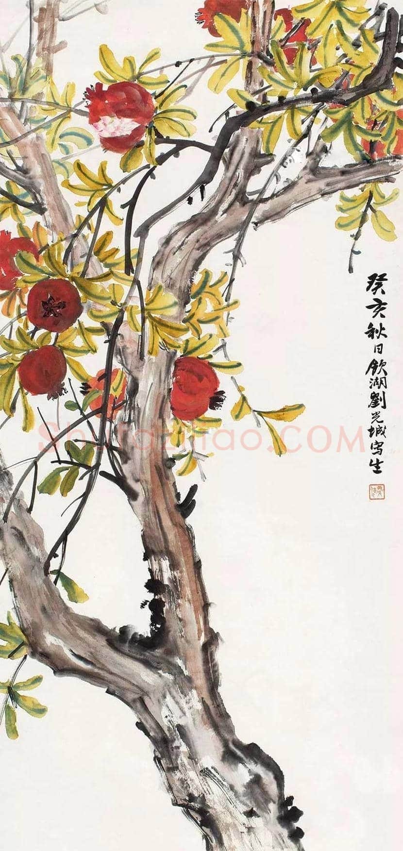 刘子久花鸟画作品欣赏 | 书画常识