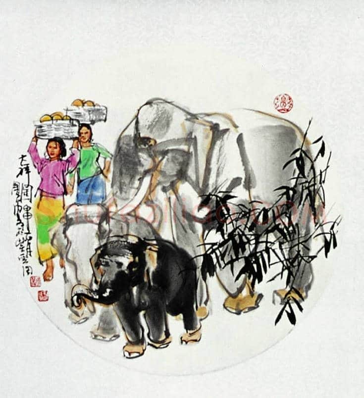 画僧史国良作品欣赏 | 书画知识