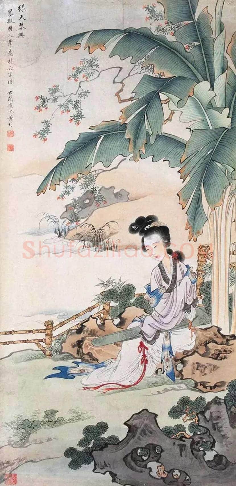 黄均工笔人物画欣赏 | 书画资料