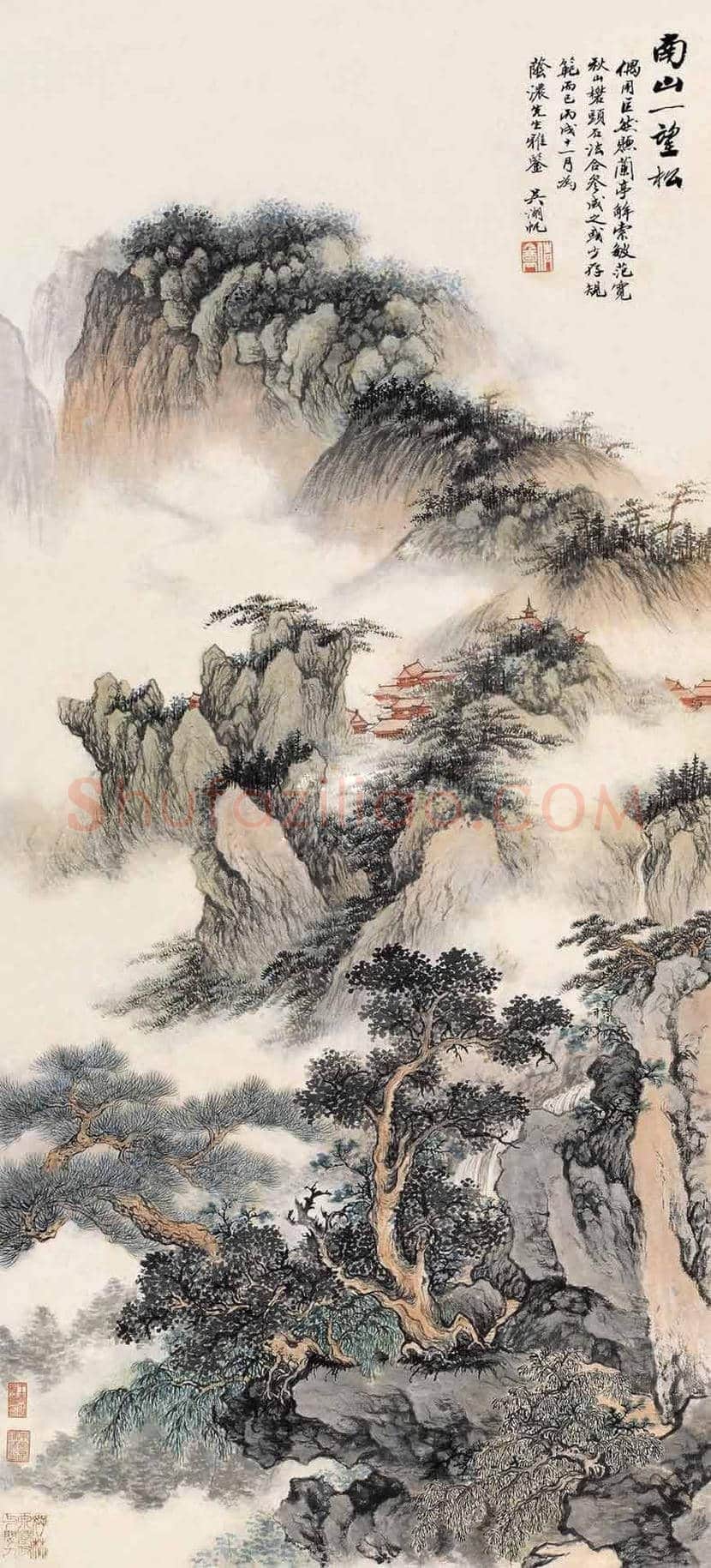 吴湖帆字画价格，最贵的字画都有哪些？ | 书画资料