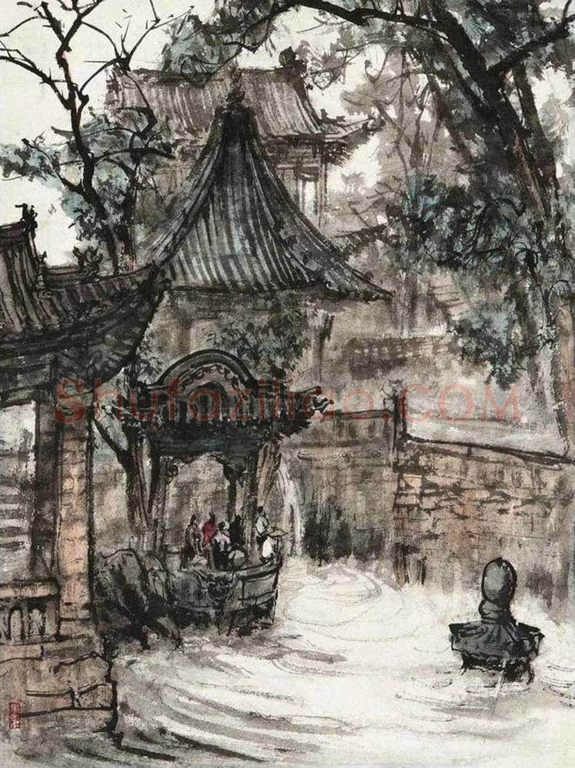 罗铭山水画作品欣赏 | 书画文摘