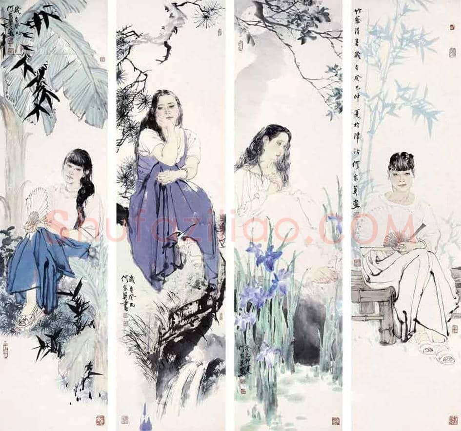 何家英拍卖最贵作品都有哪些？ | 书画知识