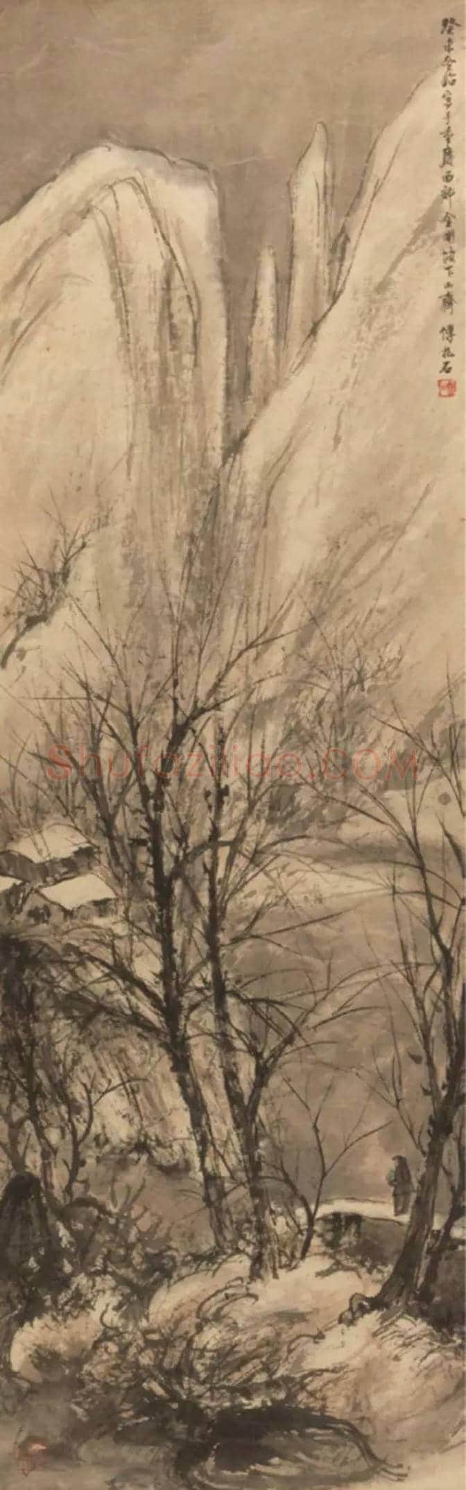傅抱石绘画所呈现的中国古詩意境【名人字画欣赏】 | 书画学堂