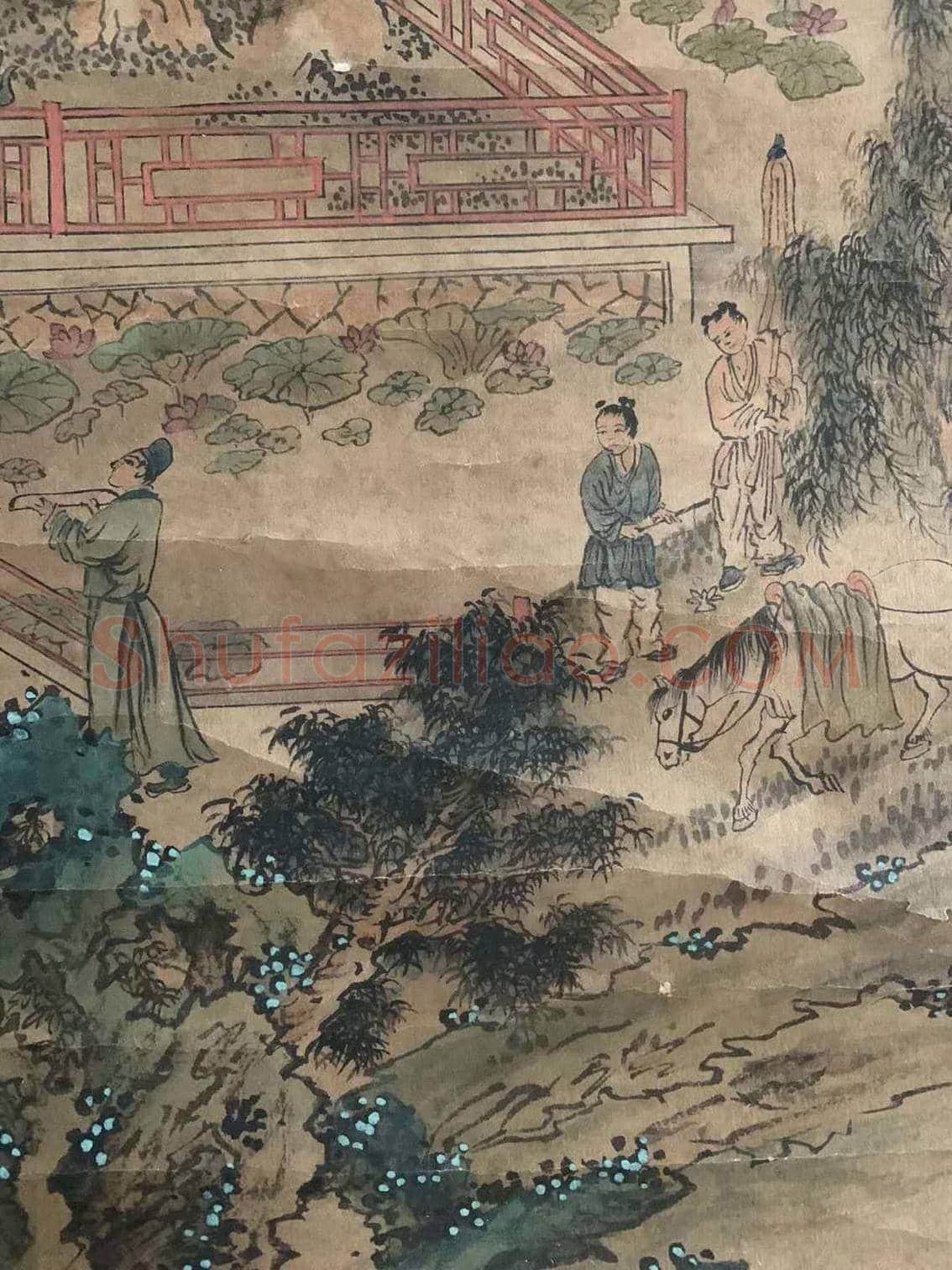 天壤孤帧——龚贤《凤台玉箫图》 | 国画赏析