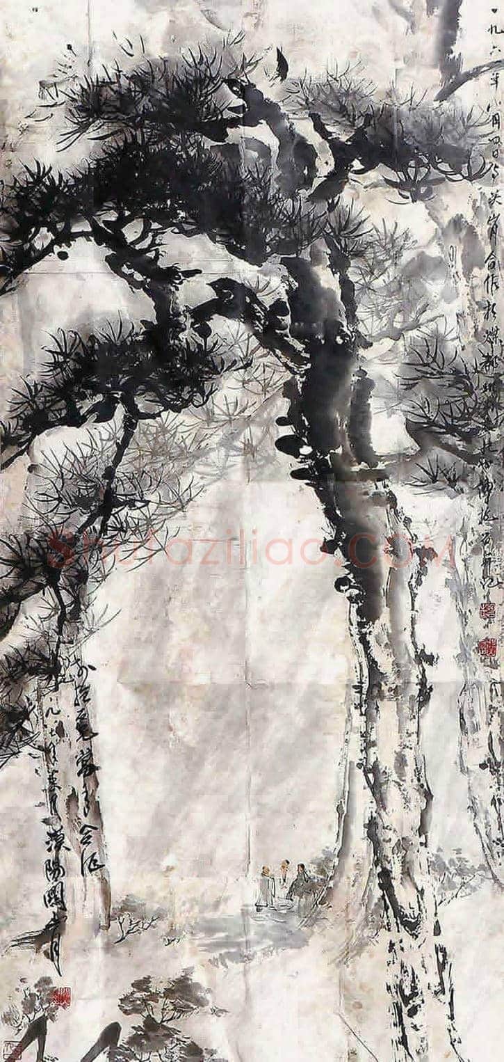 傅抱石关山月合作作品欣赏及拍卖 | 书画资料