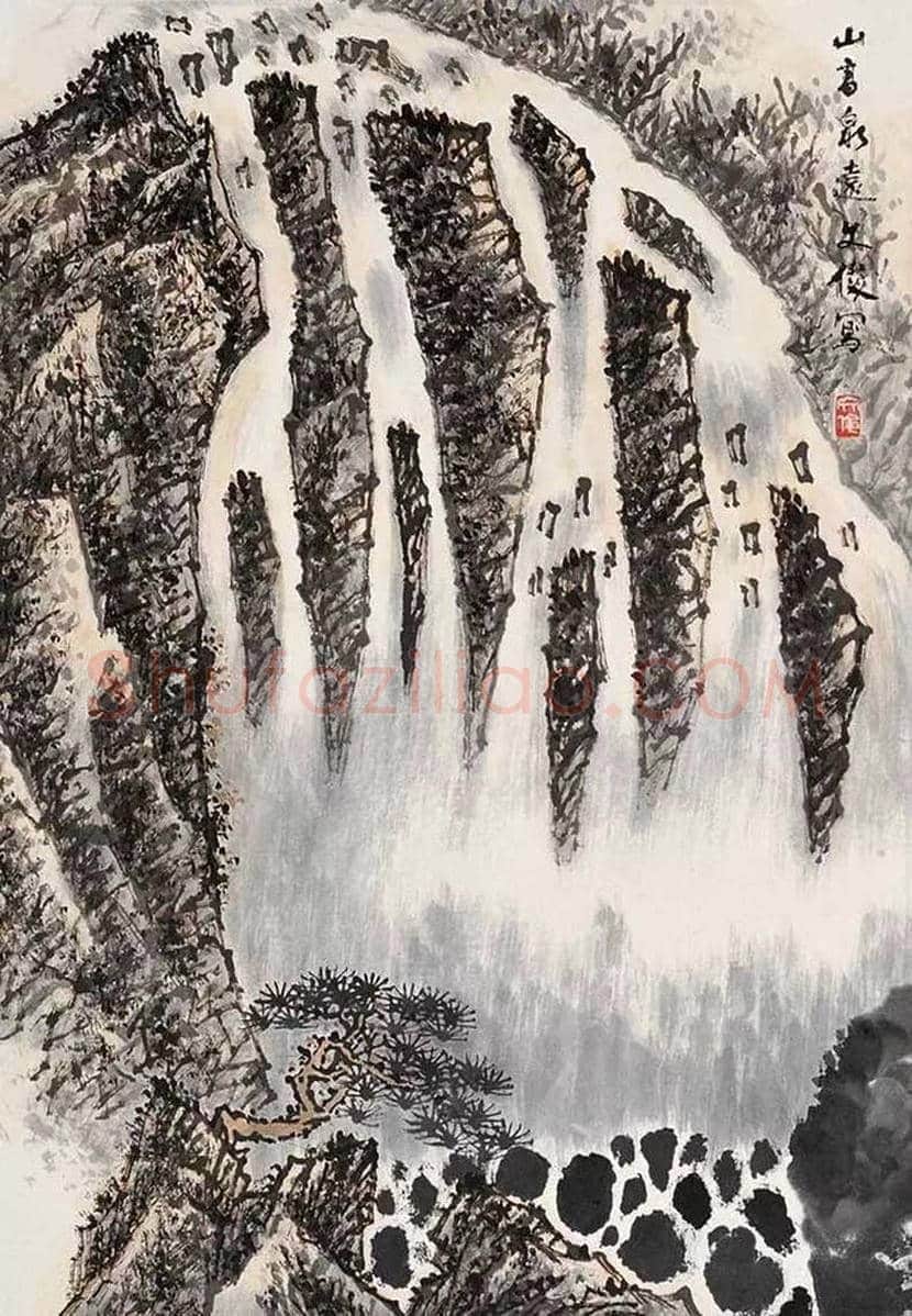 张文俊山水画欣赏 | 书画文摘