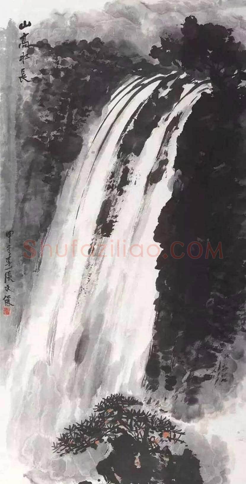 张文俊山水画欣赏 | 书画文摘