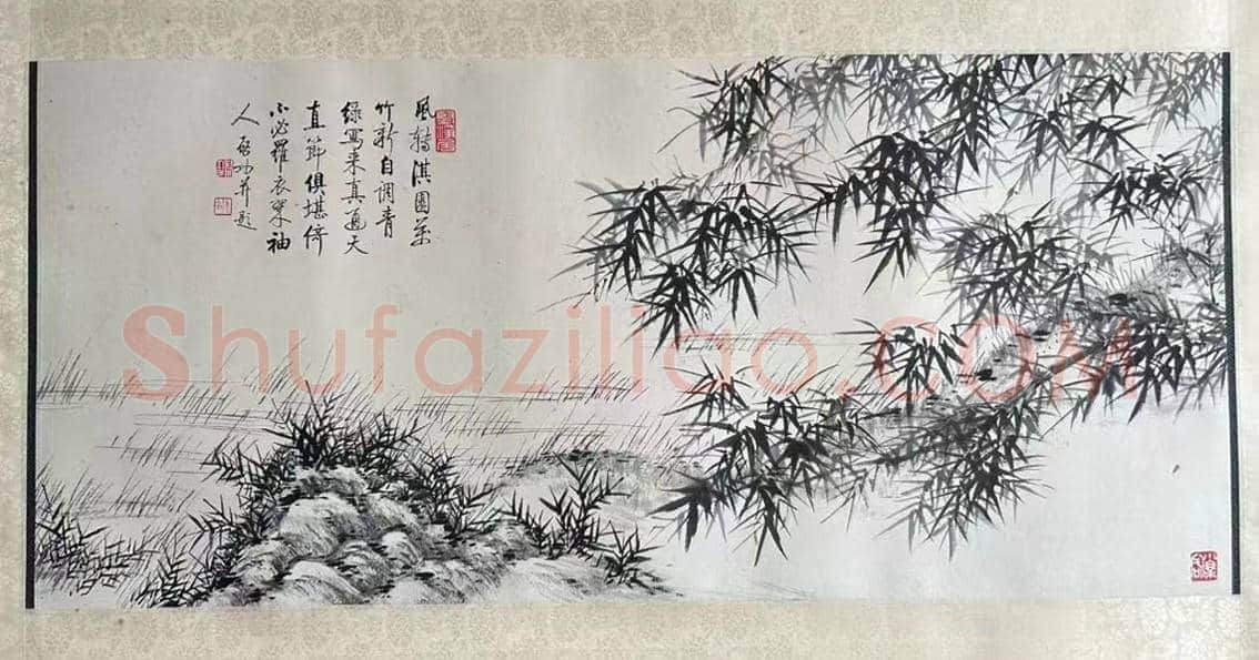 稀世极品——启功《荷塘清趣》 | 国画赏析