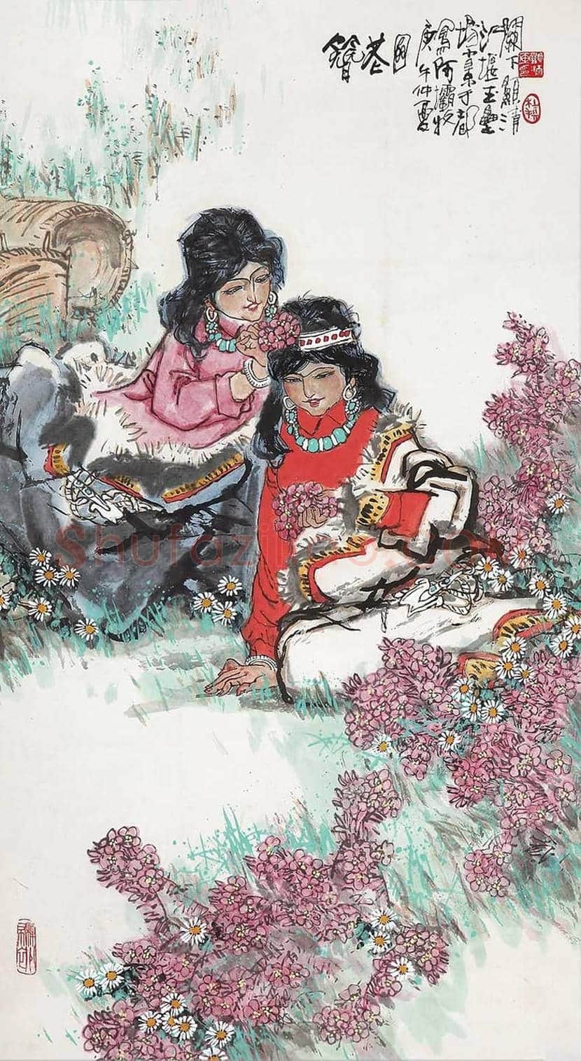 杜显清人物画作品欣赏 | 书画常识