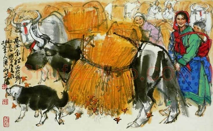 画僧史国良作品欣赏 | 书画知识