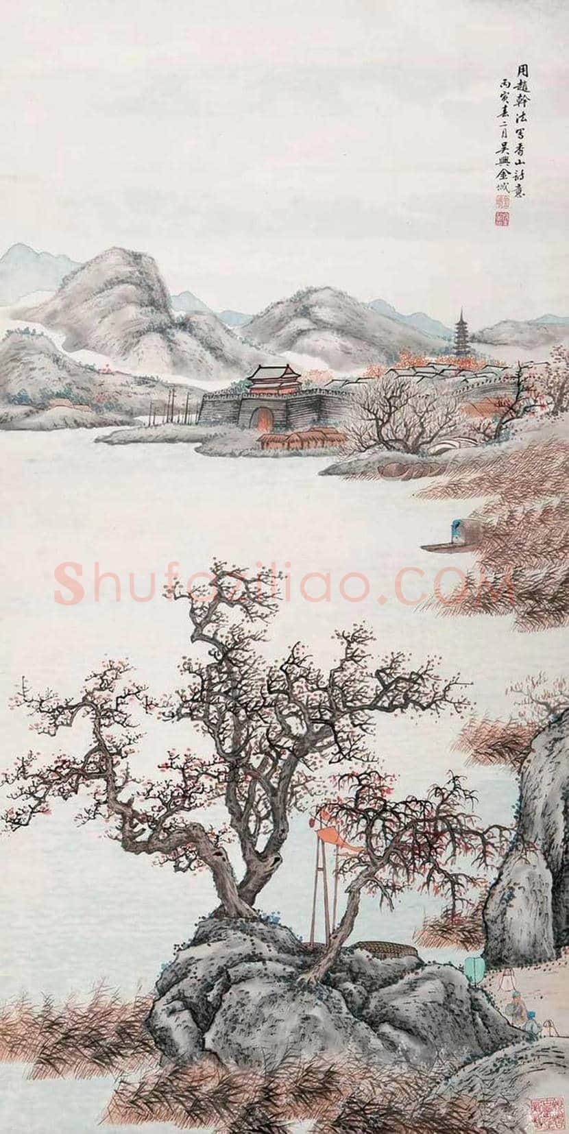 金城国画作品欣赏 | 书画科普