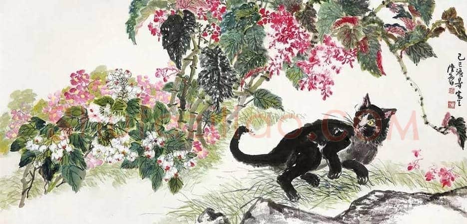 海上花鸟四大家笔下的作品，让人醉！ | 书画学堂