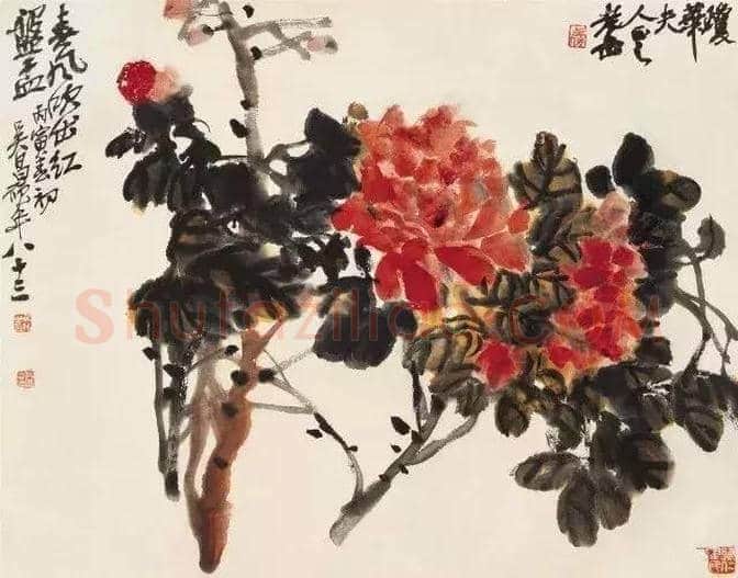 吴昌硕高清精品欣赏 | 书画科普