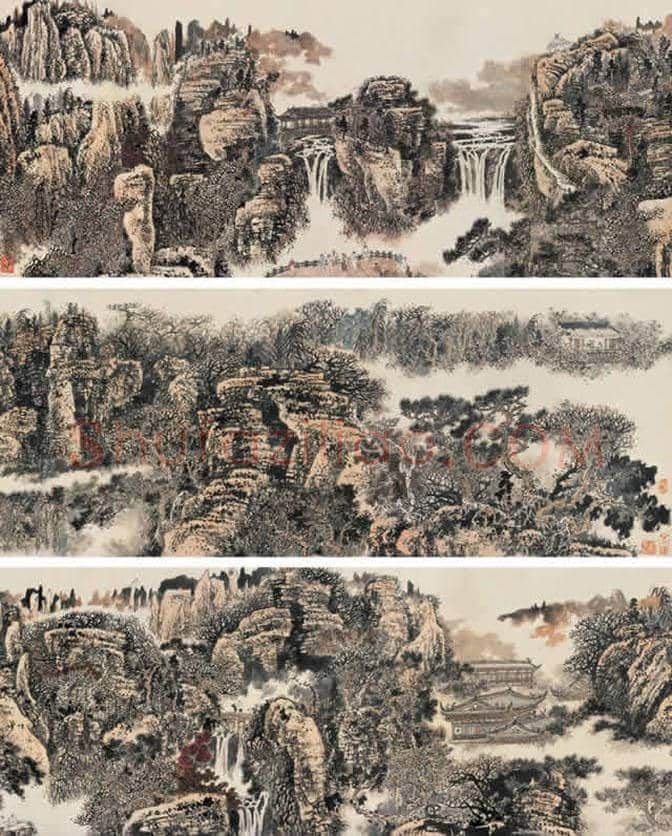 绘画奇人黄秋园作品欣赏(100幅) | 书画百科