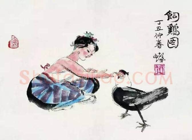 程十发最美人物画欣赏 | 书画知识