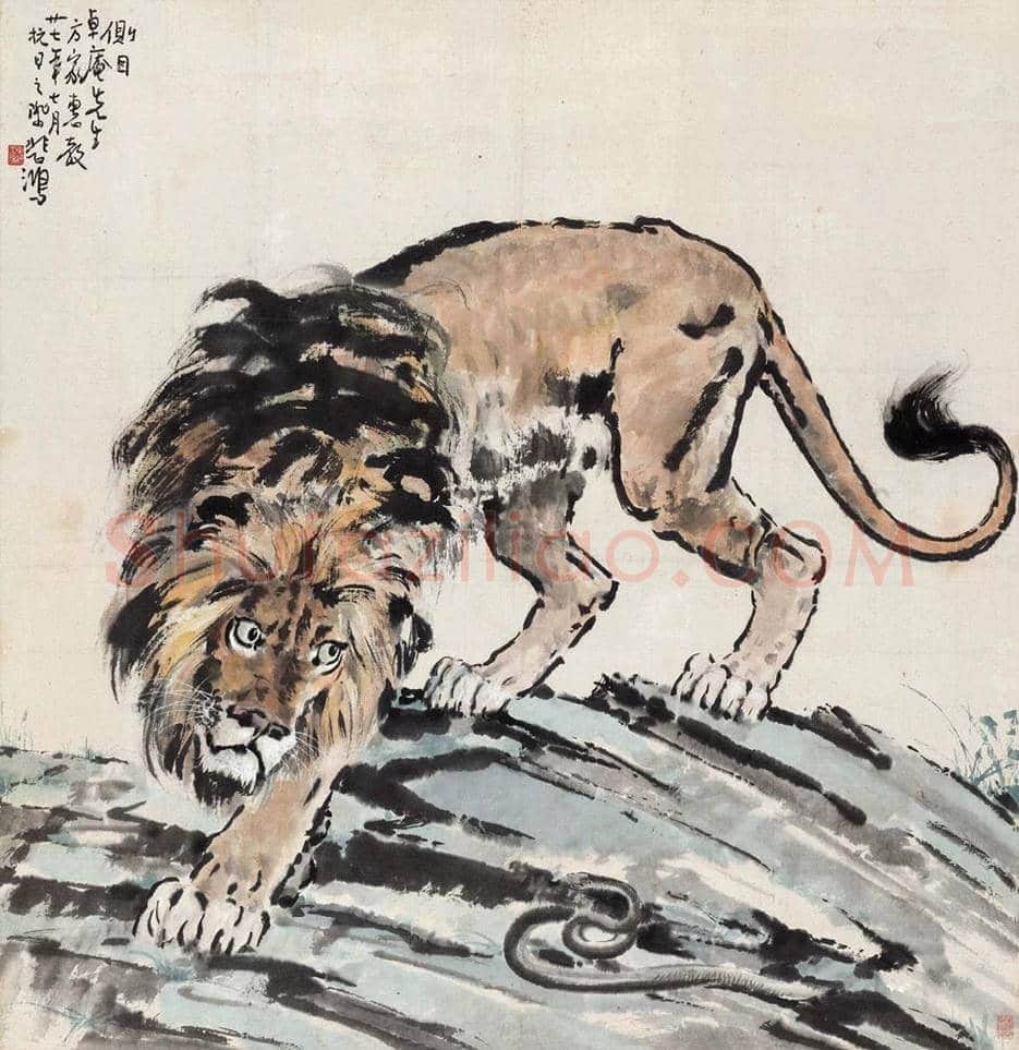 徐悲鸿最贵的国画作品都有哪些? | 书画文摘