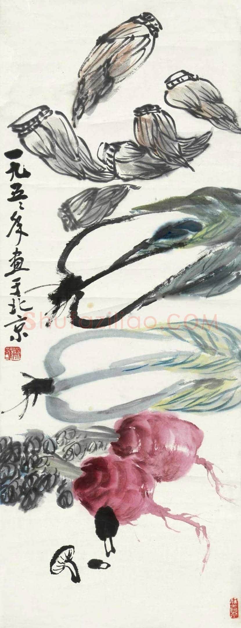 萧龙士作品欣赏 | 书画讲解
