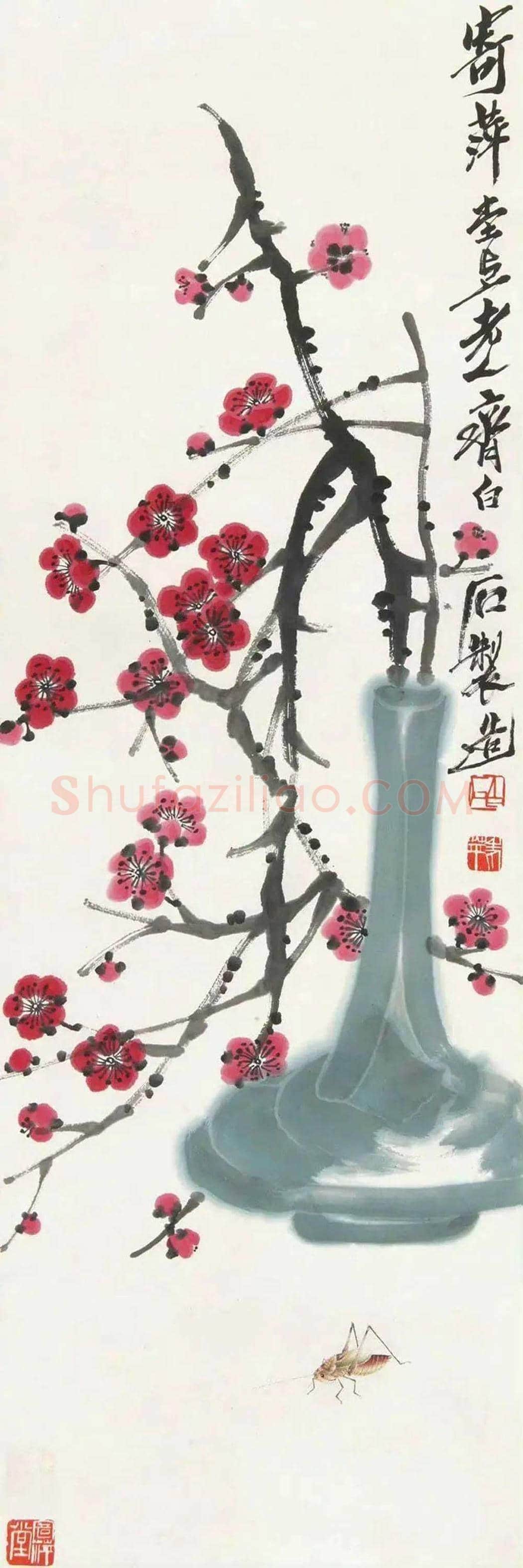 齐白石梅花欣赏 | 书画百科