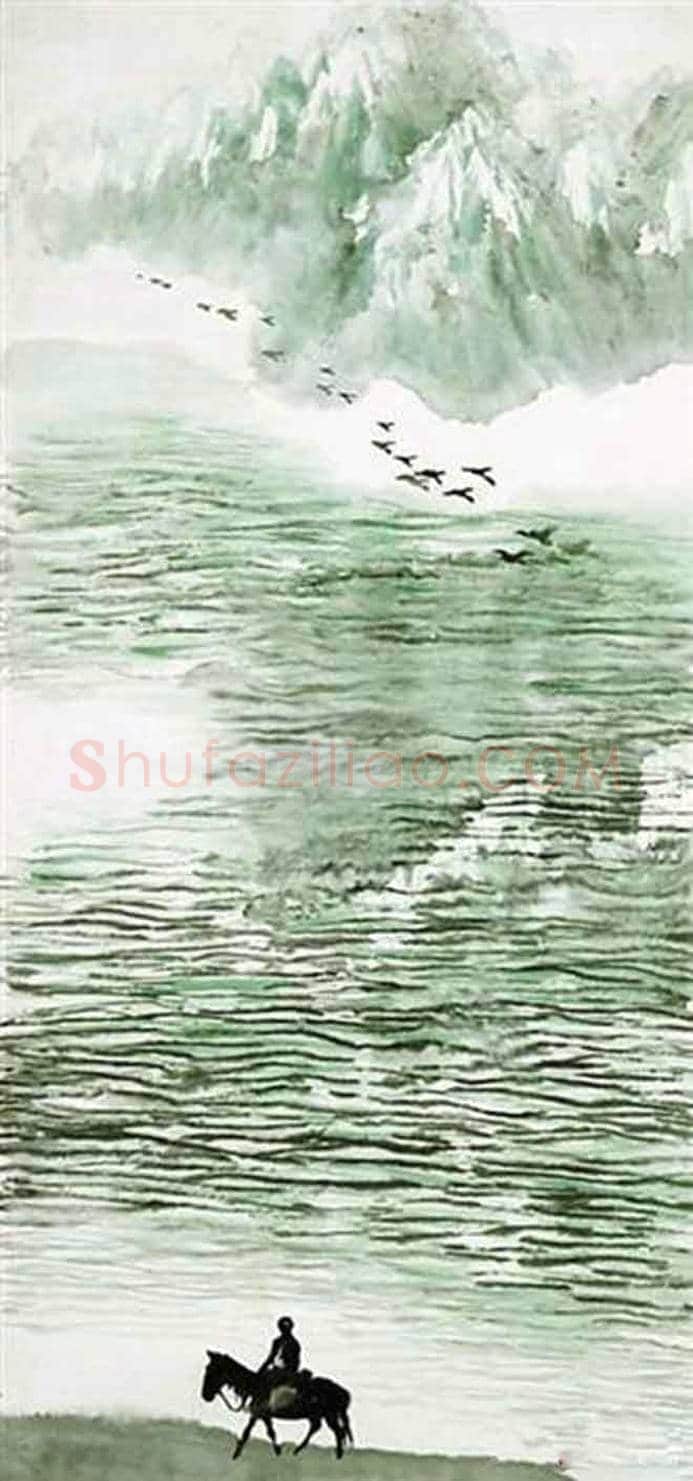 石鲁山水画作欣赏，撼人心魄！ | 书画讲解
