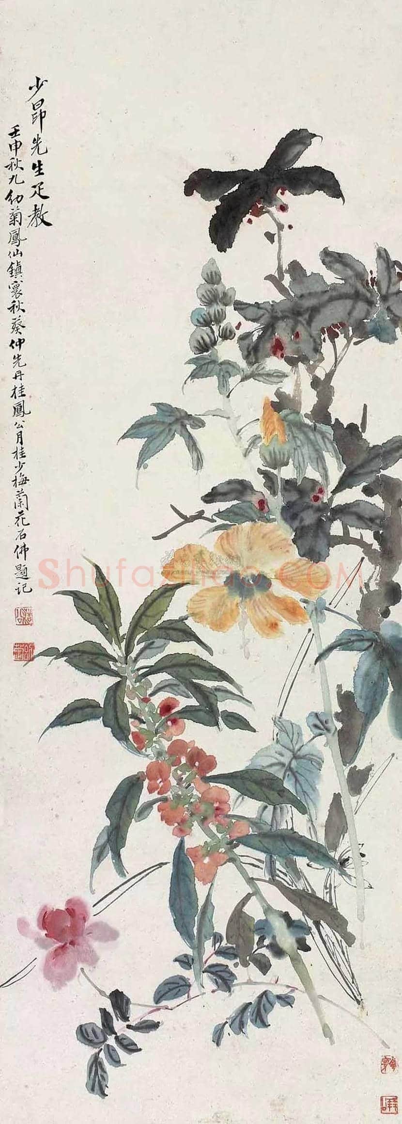 赵少昂:中国花鸟画第一人,当无出其右 | 书画常识