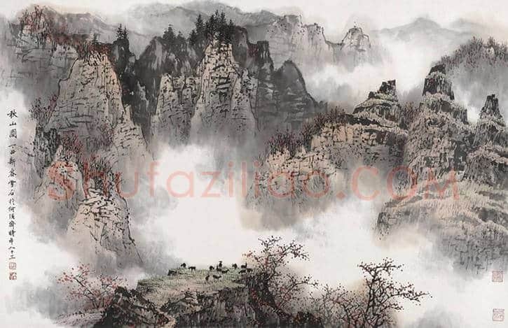 白雪石字画价格，多少钱一平尺？ | 书画百科