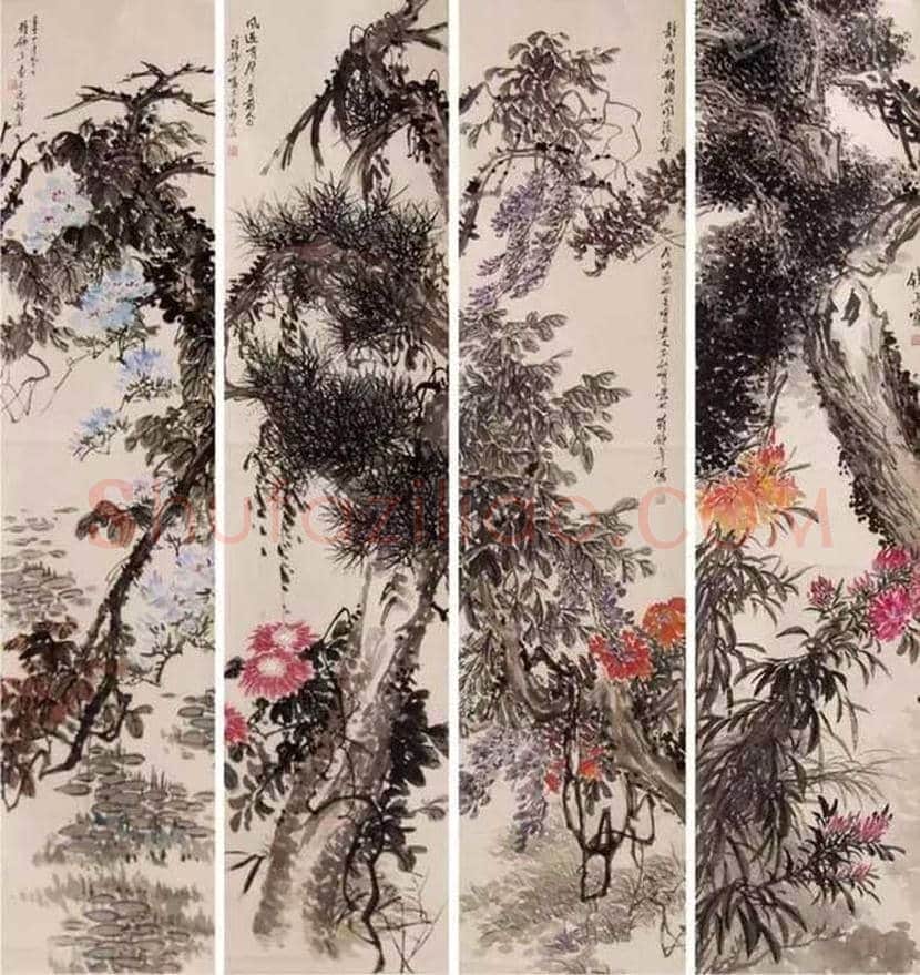 符铸书画作品欣赏 | 书画学堂