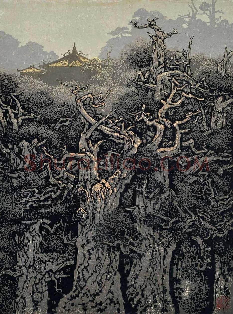 赖少其版画作品欣赏 | 书画百科