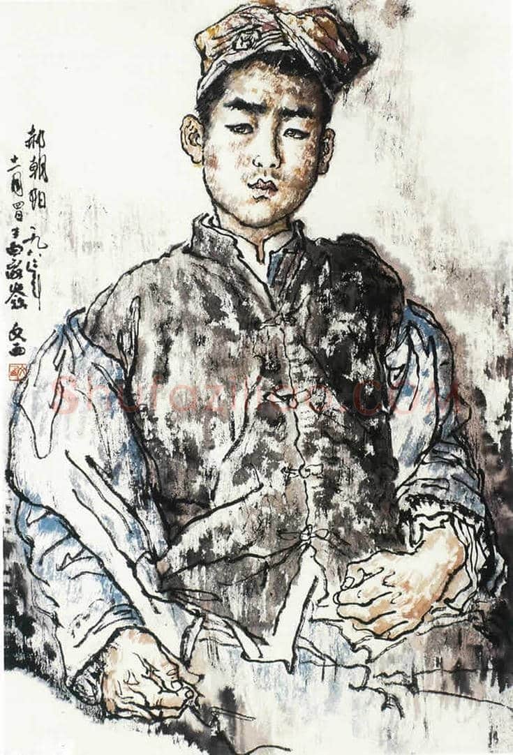 刘文西作品欣赏丨一文看懂刘文西 | 书画文摘