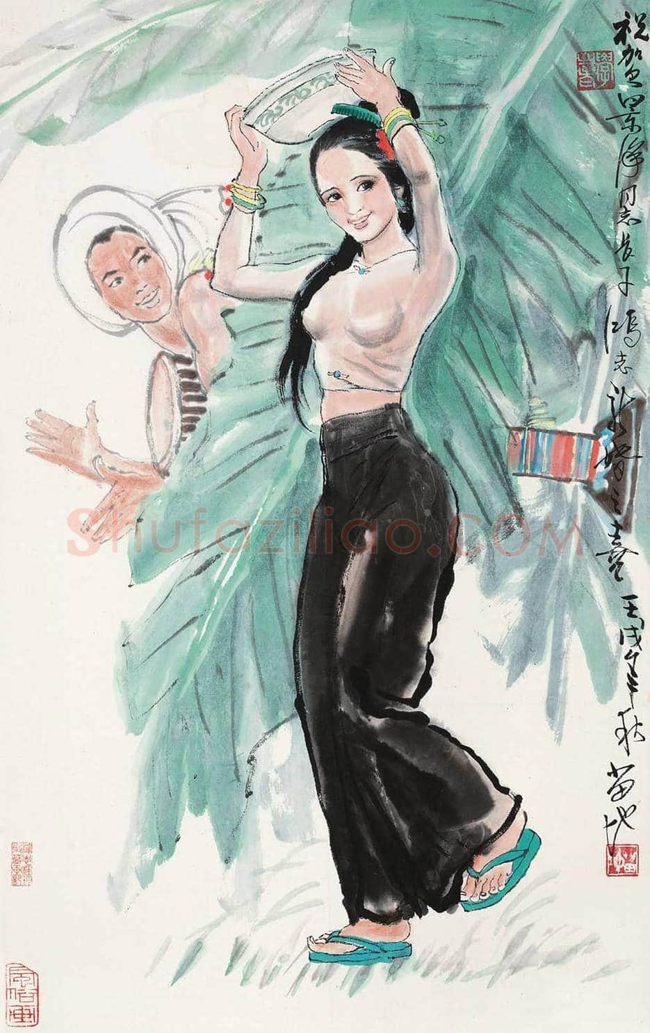 漫画家苗地作品欣赏 | 书画讲解