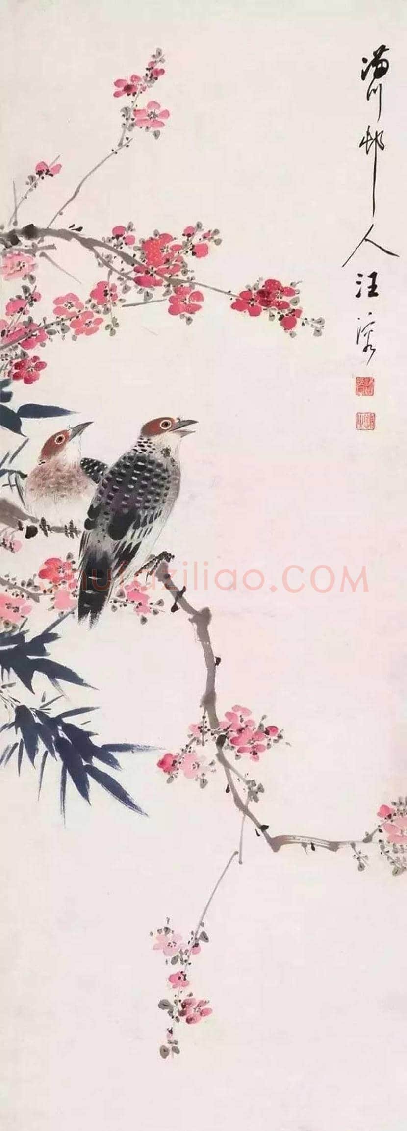汪慎生花鸟画作品欣赏 | 书画常识