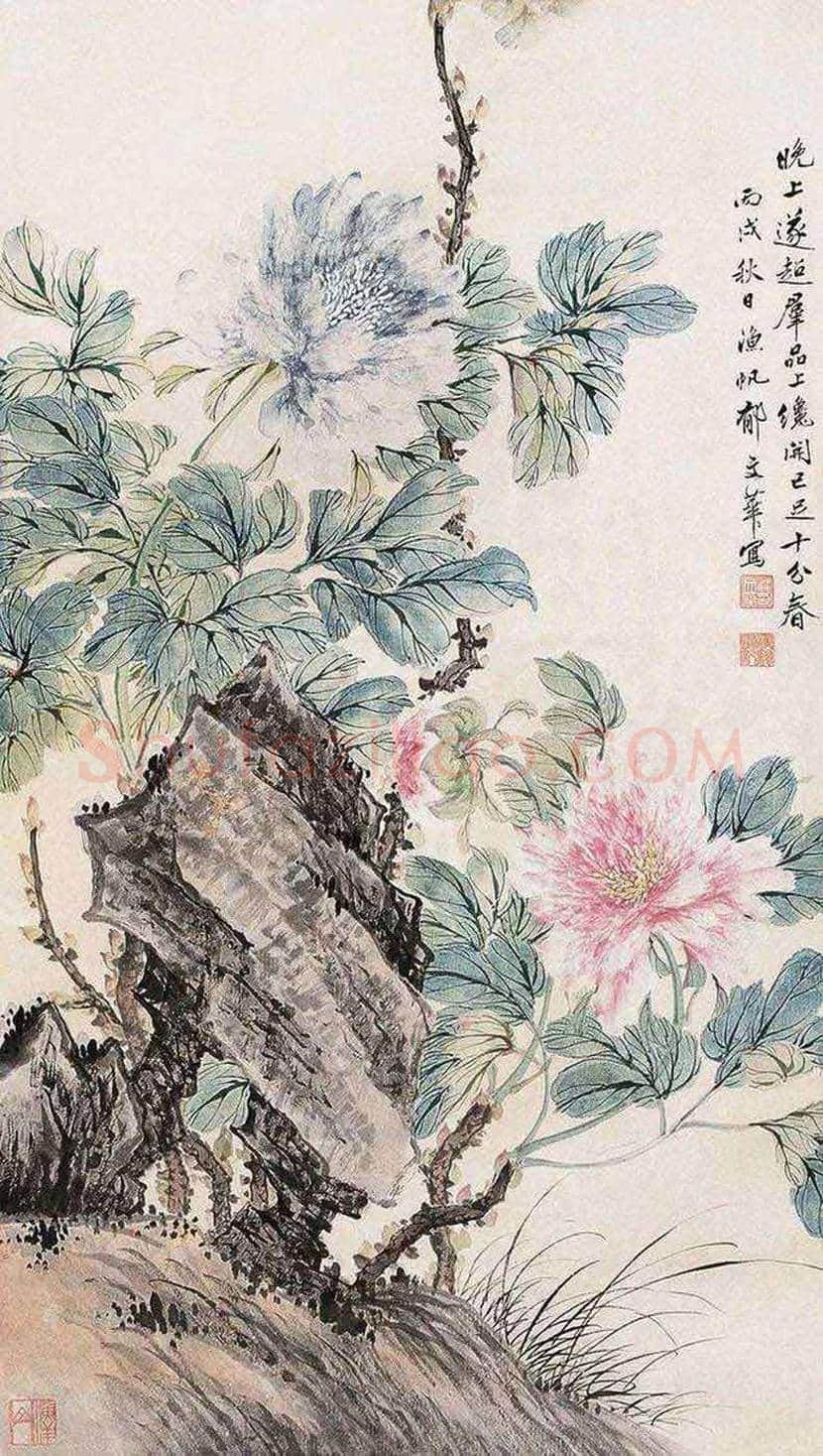 郁文华作品欣赏 | 书画资料