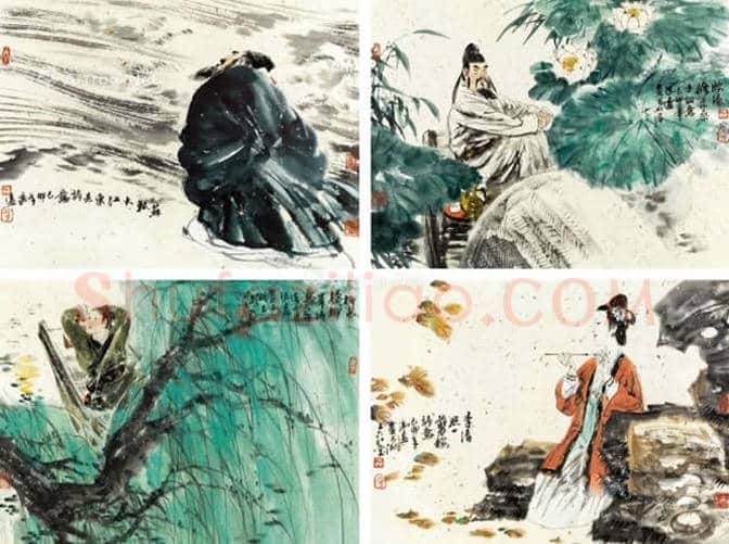 冯远国画作品《元曲画意》 | 国画鉴赏