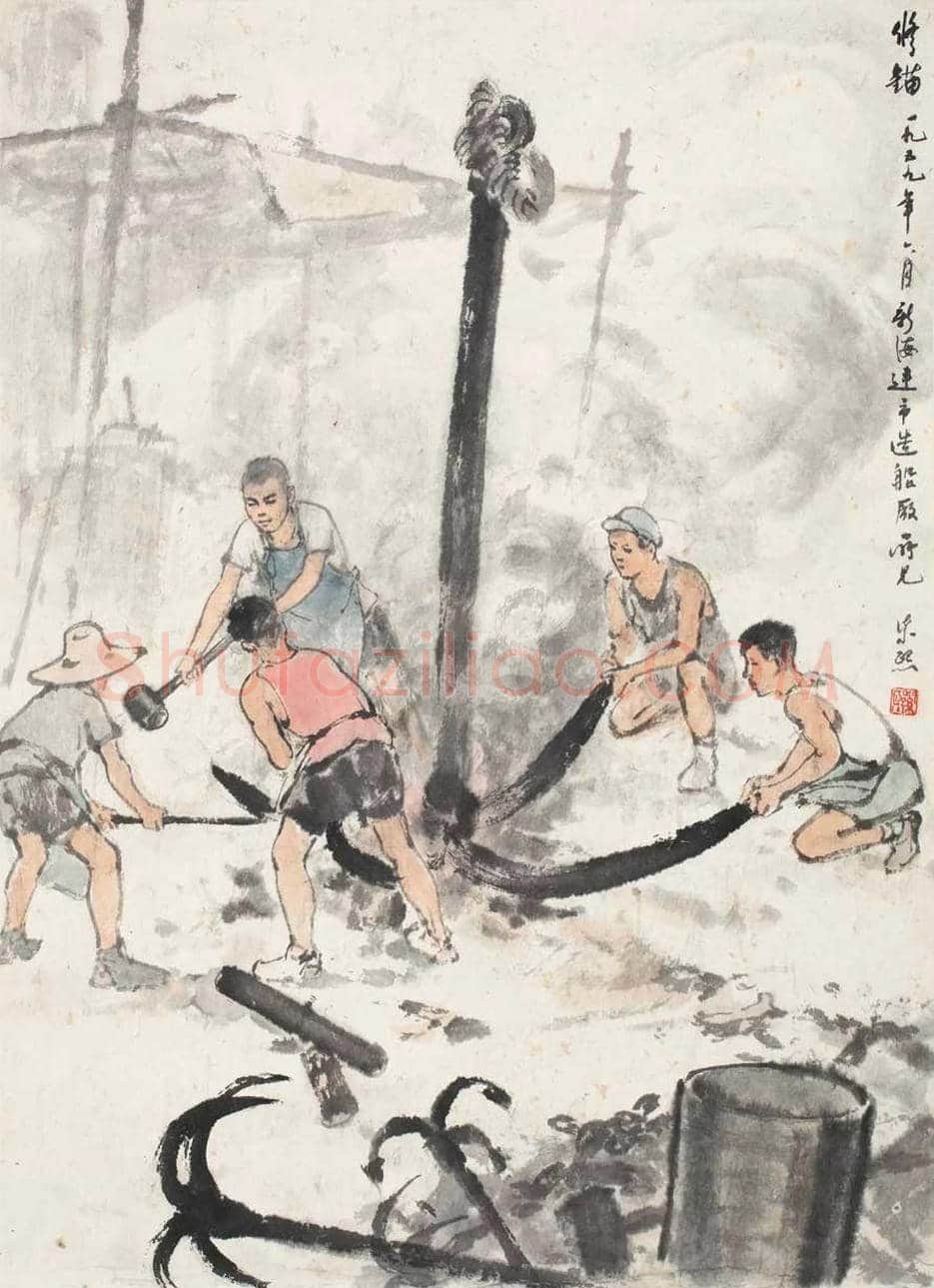 魏紫熙人物画作品欣赏 | 书画资料